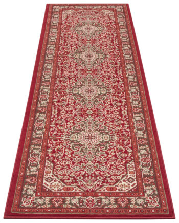 Hanse Home, Kusový koberec Mirkan 104098 Oriental red, 80x250, červená, chodba / predsieň
