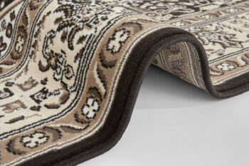 Hanse Home, Kusový koberec Mirkan 104439 Cream / Brown, 120x170, hnedá, chodba / predsieň