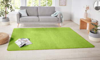 Hanse Home, Kusový koberec Nasty 101149 Grün, 80x150, zelená, chodba / predsieň
