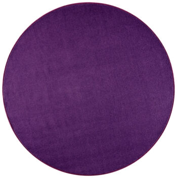 Hanse Home, Kusový koberec Nasty 101150 Purple kruh, 200x200 (priemer) kruh, fialová, chodba / predsieň