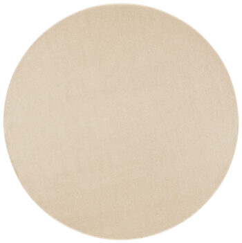 Hanse Home, Kusový koberec Nasty 101152 Creme kruh, 133x133 (priemer) kruh, biela, chodba / predsieň