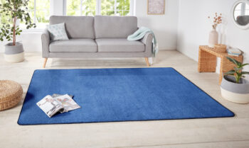 Hanse Home, Kusový koberec Nasty 101153 Blau, 200x300, modrá, chodba / predsieň