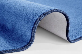 Hanse Home, Kusový koberec Nasty 101153 Blau kruh, 133x133 (priemer) kruh, modrá, chodba / predsieň