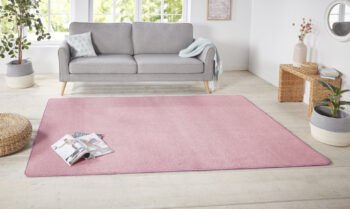 Hanse Home, Kusový koberec Nasty 104446 Light-Rose, 80x300, ružová, chodba / predsieň