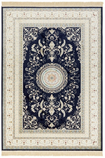 Hanse Home, Kusový koberec Naveh 104371 Dark-blue, 140x95, modrá, chodba / predsieň
