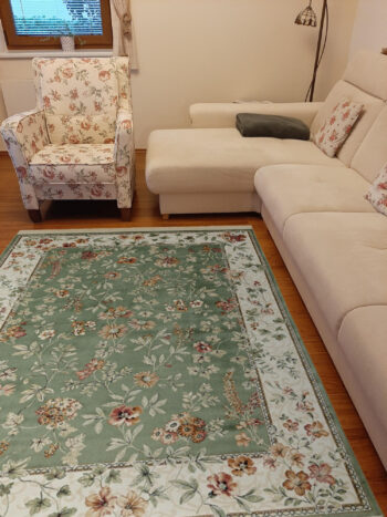 Hanse Home, Kusový koberec Naveh 104374 Green, 135x195, zelená, chodba / predsieň