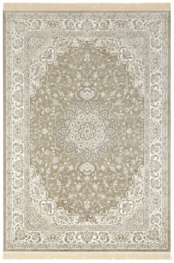 Hanse Home, Kusový koberec Naveh 104380 Olivgreen / Grey, 135x195, zelená, chodba / predsieň