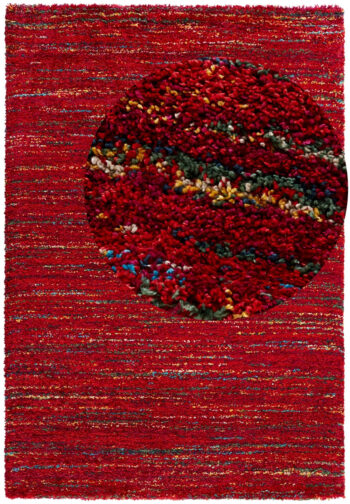Hanse Home, Kusový koberec Nomadic 102688 Red, 160x230, červená, obývacia izba