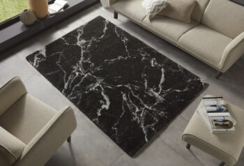 Hanse Home, Kusový koberec Nomadic 104893 Black Cream, 160x230, čierna, chodba / predsieň