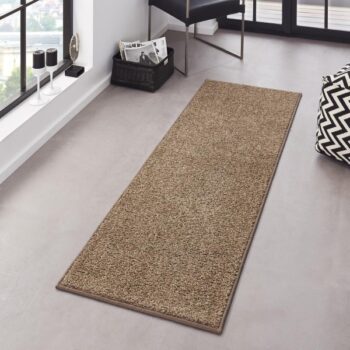 Hanse Home, Kusový koberec Pure 102614 Brown, 80x200, hnedá, kancelária