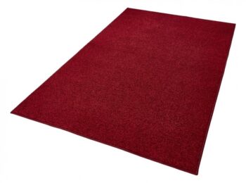Hanse Home, Kusový koberec Pure 102616 Red, 160x240, červená, kancelária