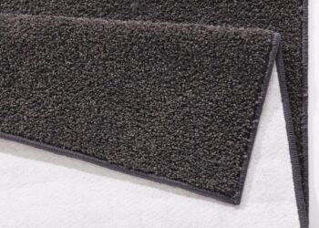 Hanse Home, Kusový koberec Pure 102661 Anthracite, 80x400, šedá, kancelária