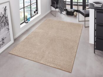 Hanse Home, Kusový koberec Pure 102662 Taupe/Cream, 80x300, béžová, kancelária
