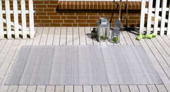 Hanse Home, Kusový koberec Sunshine 102027 Grau – na von aj na doma, 200x290, šedá, chodba / predsieň