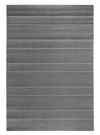 Hanse Home, Kusový koberec Sunshine 102027 Grau – na von aj na doma, 80x150, šedá, chodba / predsieň