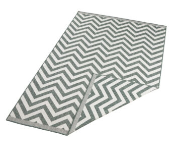 Hanse Home, Kusový koberec Twin Supreme 103436 Green creme – na von aj na doma, 160x230, zelená, chodba / predsieň