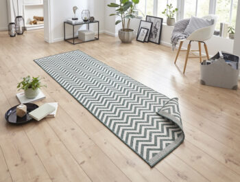 Hanse Home, Kusový koberec Twin Supreme 103436 Green creme – na von aj na doma, 80x150, zelená, chodba / predsieň