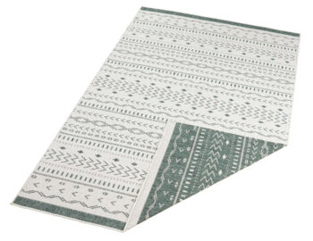 Hanse Home, Kusový koberec Twin Supreme 103440 Kuba green creme – na von aj na doma, 160x230, zelená, chodba / predsieň
