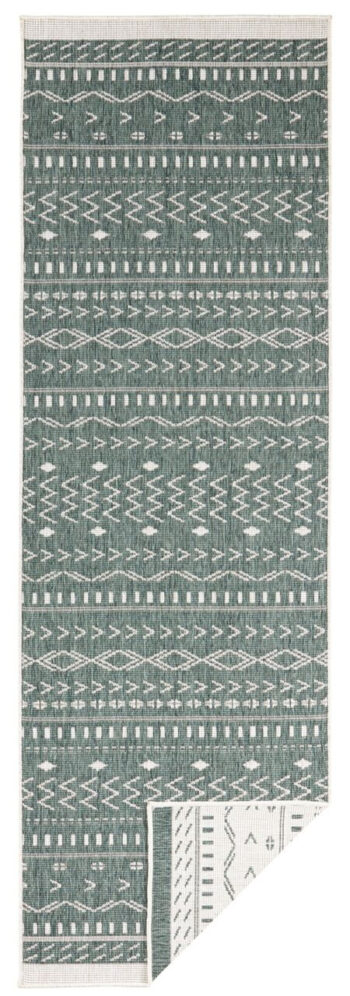 Hanse Home, Kusový koberec Twin Supreme 103440 Kuba green creme – na von aj na doma, 160x230, zelená, chodba / predsieň