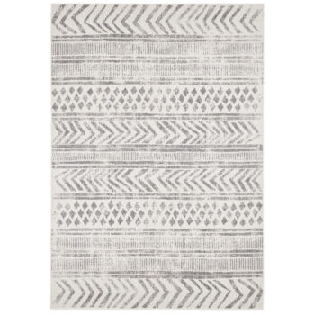 Hanse Home, Kusový koberec Twin Supreme 103862 Grey / Cream – na von aj na doma, 200x290, šedá, chodba / predsieň