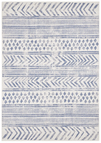 Hanse Home, Kusový koberec Twin Supreme 103863 Blue / Cream – na von aj na doma, 80x150, modrá, chodba / predsieň