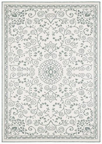 Hanse Home, Kusový koberec Twin Supreme 103865 Leyte Green/Cream – na von aj na doma, 200x290, zelená, chodba / predsieň