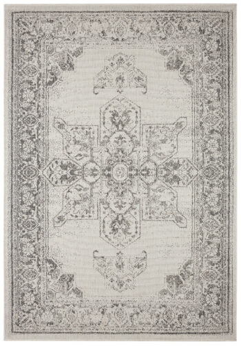Hanse Home, Kusový koberec Twin Supreme 104136 Grey / Cream – na von aj na doma, 200x290, šedá, chodba / predsieň