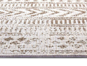 Hanse Home, Kusový koberec Twin Supreme 105416 Biri Linen – na von aj na doma, 160x230, hnedá, chodba / predsieň