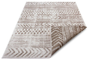 Hanse Home, Kusový koberec Twin Supreme 105416 Biri Linen – na von aj na doma, 160x230, hnedá, chodba / predsieň