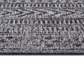 Hanse Home, Kusový koberec Twin Supreme 105417 Biri Night Silver – na von aj na doma, 80x250, šedá, chodba / predsieň