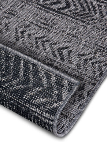 Hanse Home, Kusový koberec Twin Supreme 105417 Biri Night Silver – na von aj na doma, 80x250, šedá, chodba / predsieň
