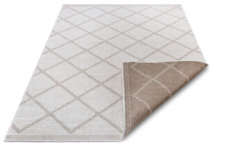 Hanse Home, Kusový koberec Twin Supreme 105430 Corsica Linen – na von aj na doma, 80x250, hnedá, chodba / predsieň