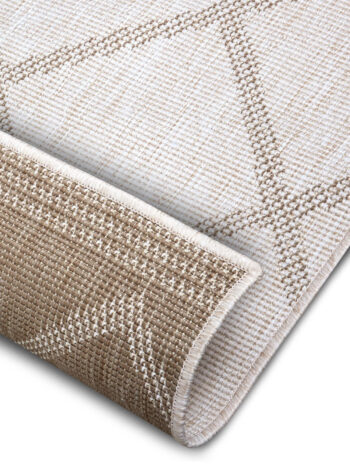 Hanse Home, Kusový koberec Twin Supreme 105430 Corsica Linen – na von aj na doma, 80x250, hnedá, chodba / predsieň