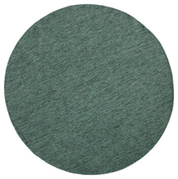 Hanse Home, Kusový koberec Twin-Wendeteppiche 103095 green cream kruh – na von aj na doma, 140x140 (priemer) kruh, zelená, chodba / predsieň