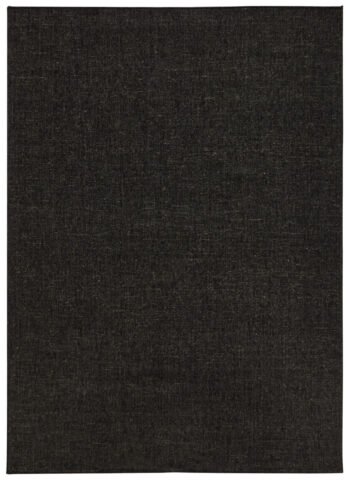 Hanse Home, Kusový koberec Twin-Wendeteppiche 103096 black cream – na von aj na doma, 80x150, čierna, chodba / predsieň