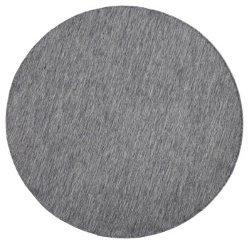 Hanse Home, Kusový koberec Twin-Wendeteppiche 103097 grey cream kruh – na von aj na doma, 200x200 (priemer) kruh, šedá, chodba / predsieň