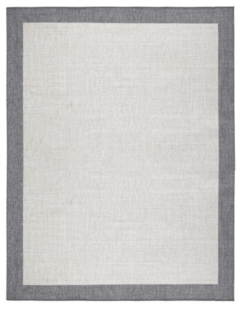 Hanse Home, Kusový koberec Twin-Wendeteppiche 103108 creme grau – na von aj na doma, 160x230, šedá, chodba / predsieň