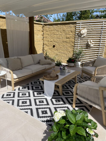 Hanse Home, Kusový koberec Twin-Wendeteppiche 103129 schwarz creme – na von aj na doma, 80x150, čiernobiela, chodba / predsieň