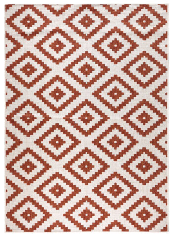 Hanse Home, Kusový koberec Twin-Wendeteppiche 103130 terra creme – na von aj na doma, 160x230, oranžová, chodba / predsieň