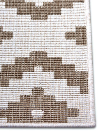 Hanse Home, Kusový koberec Twin-Wendeteppiche 105460 Linen – na von aj na doma, 120x170, hnedá, chodba / predsieň