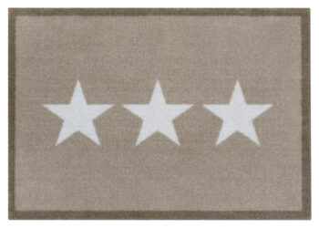 Hanse Home, Protišmyková rohožka Deko 105352 Beige Creme – na von aj na doma, 67x180, béžová, chodba / predsieň