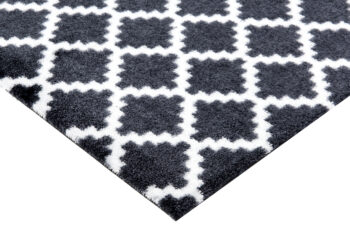 Hanse Home, Protišmyková rohožka Home Black White 103156, 50x70, čiernobiela, chodba / predsieň