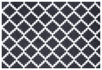 Hanse Home, Protišmyková rohožka Home Black White 103156, 50x70, čiernobiela, chodba / predsieň