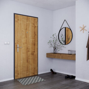 Hanse Home, Protišmyková rohožka Home Grey Anthracite 103157 – na von aj na doma, 50x70, čiernobiela, chodba / predsieň