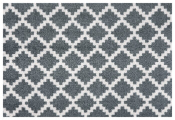 Hanse Home, Protišmyková rohožka Home Grey Anthracite 103157 – na von aj na doma, 50x70, čiernobiela, chodba / predsieň