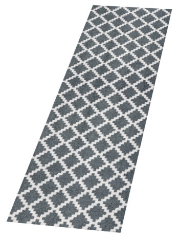Hanse Home, Protišmykový behúň Home Grey Anthracite 103157, 50x150, šedá, chodba / predsieň