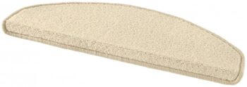 Hanse Home Sada 15ks nášľapov na schody: Fancy 103003 béžové, samolepiaci - 23x65 polkruh (rozmer vrátane ohybu), sada 15 ks