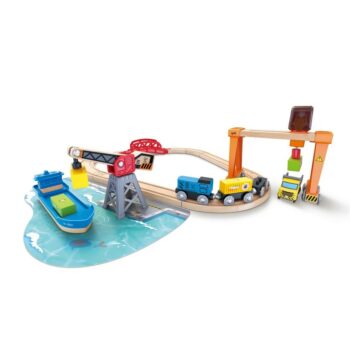Hape Vláčikodráha - Prístav s nakládkou a vykládkou