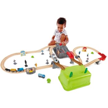 Hape Vláčikodráha s hracím boxom