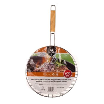 Happy Green Okrúhly grilovací rošt BBQ, 30 cm,